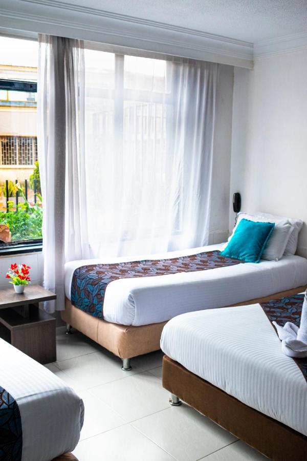 Hotel Central House A 5 Min De La Embajada Americana โบโกตา ภายนอก รูปภาพ